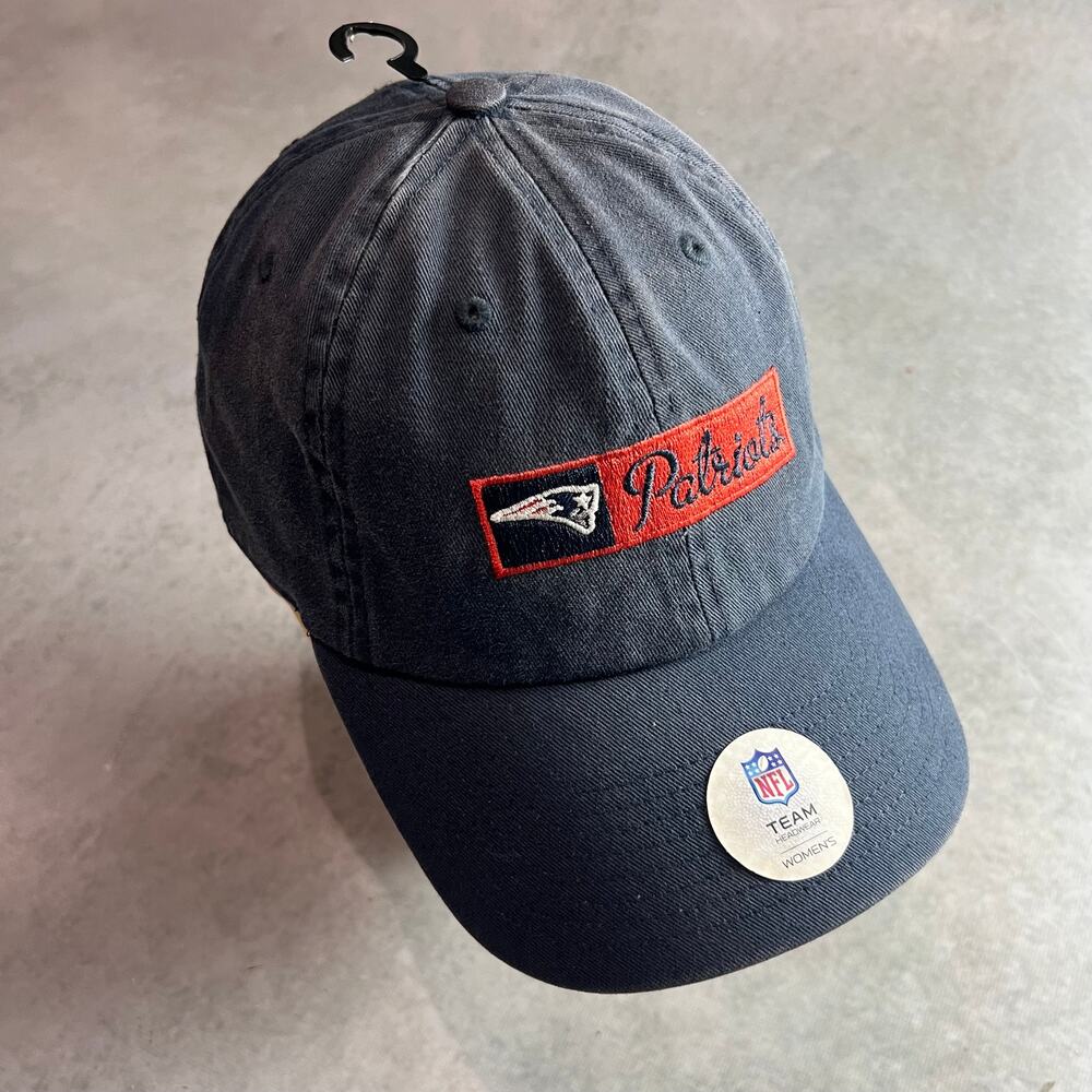 New England Patriots NFL Women's Adjustable Team Hat Cap Blue Ladies OSFA